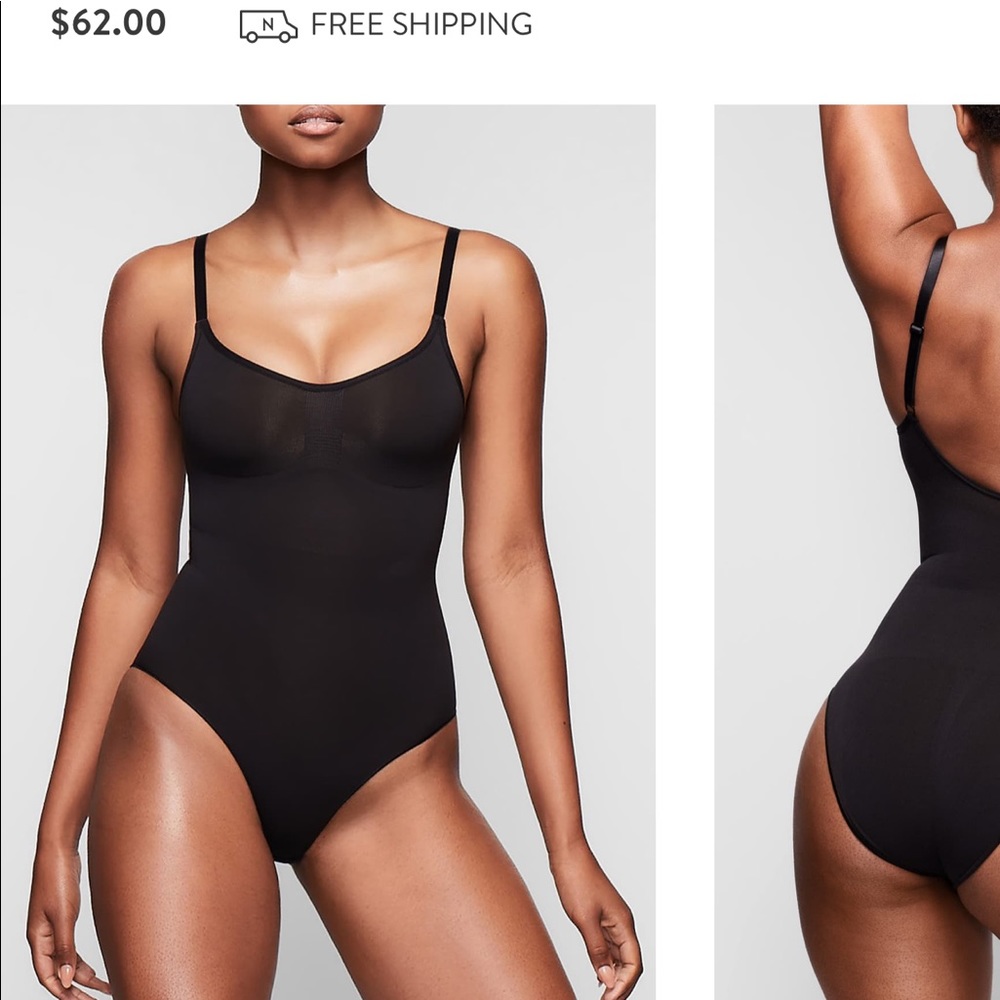 Skims black body suite shape wear 2X/3X